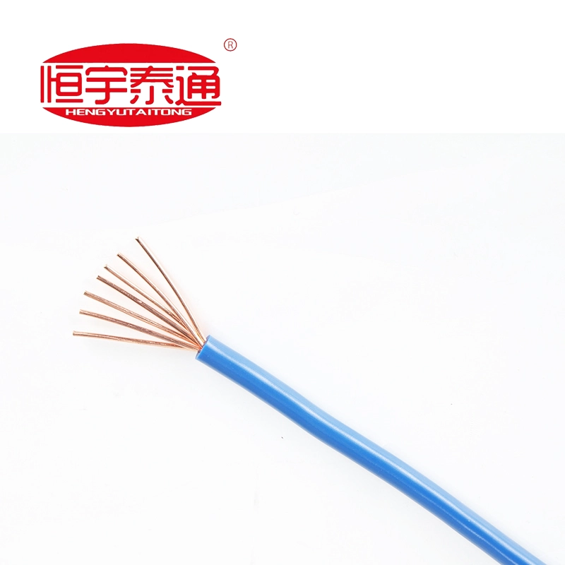 PVC-isolerte bygningsledninger for faste installasjoner